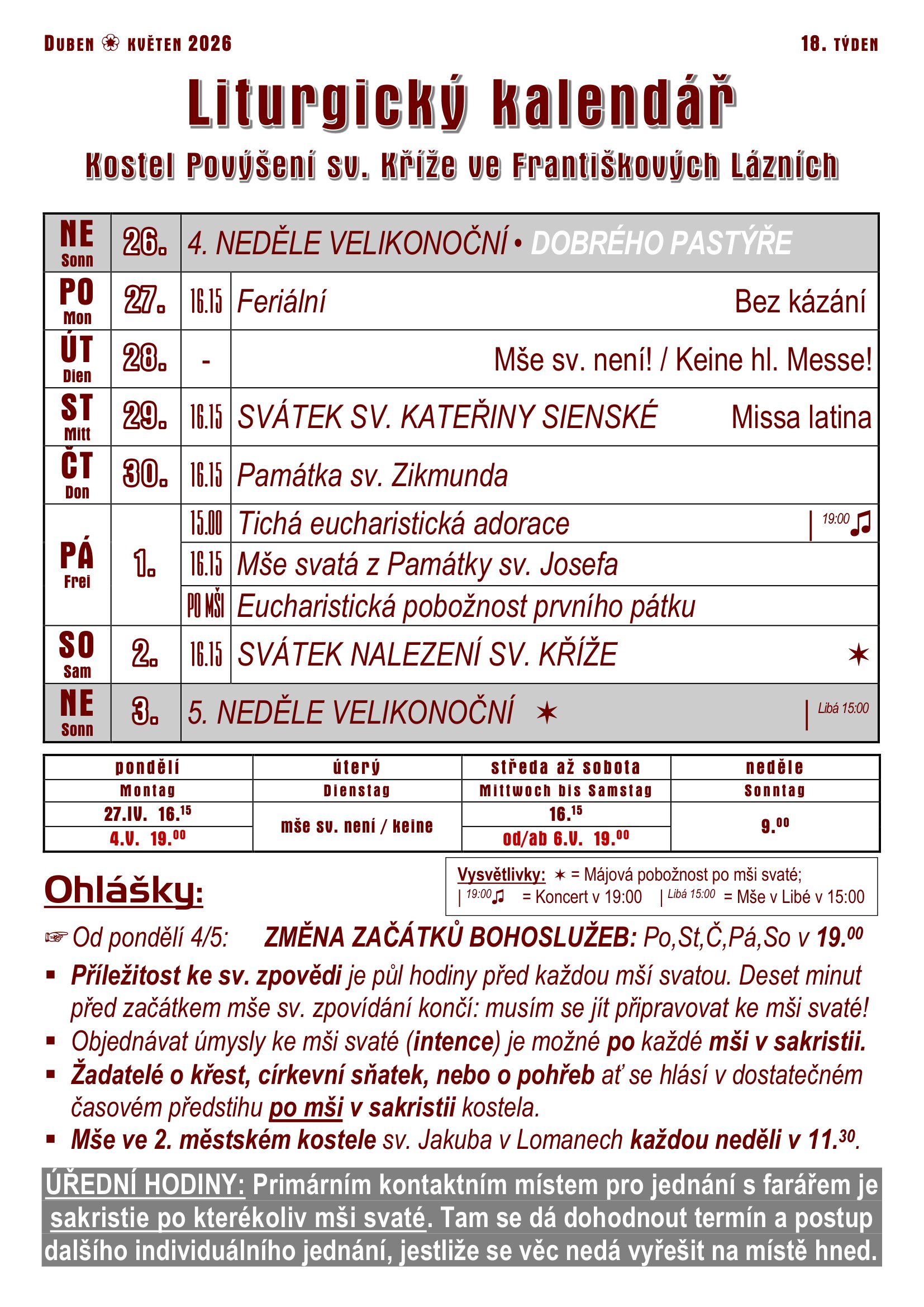 18. liturgický týden