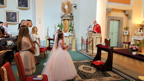 První Svaté Přijímaní 2025