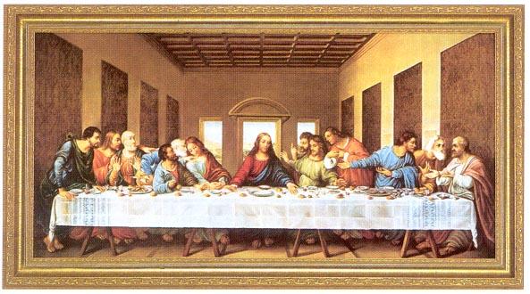 Poslední večeře, Leonardo da Vinci 49,5 kB (JPG)
